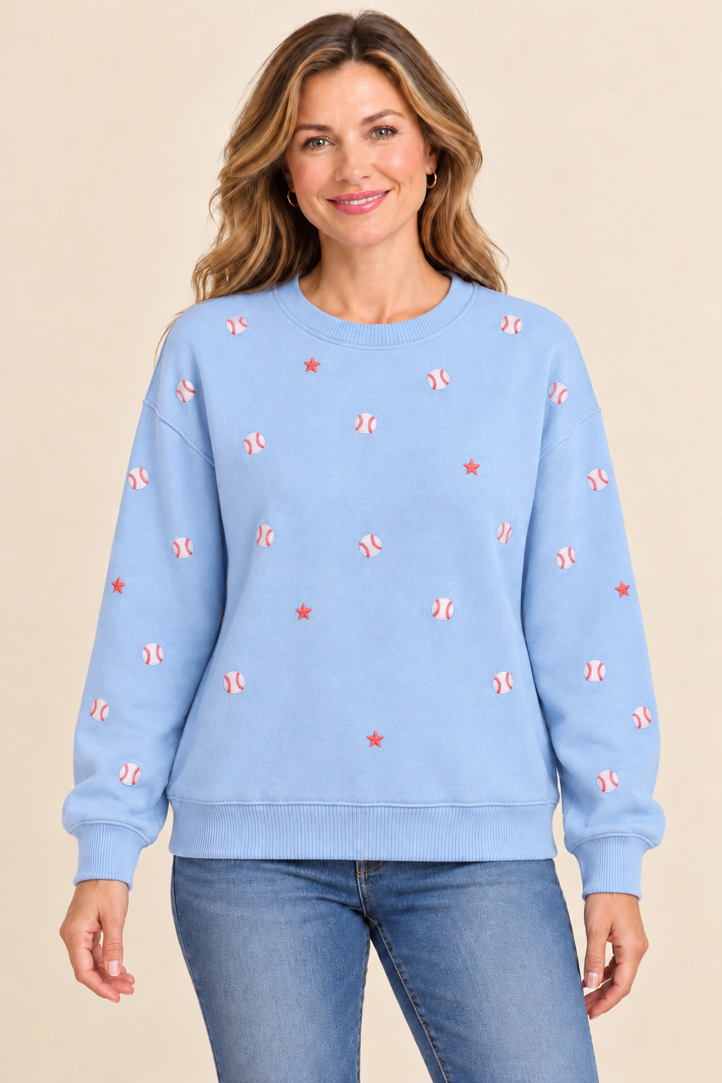 Spring Baseball Miniatures, Powder Blue: front